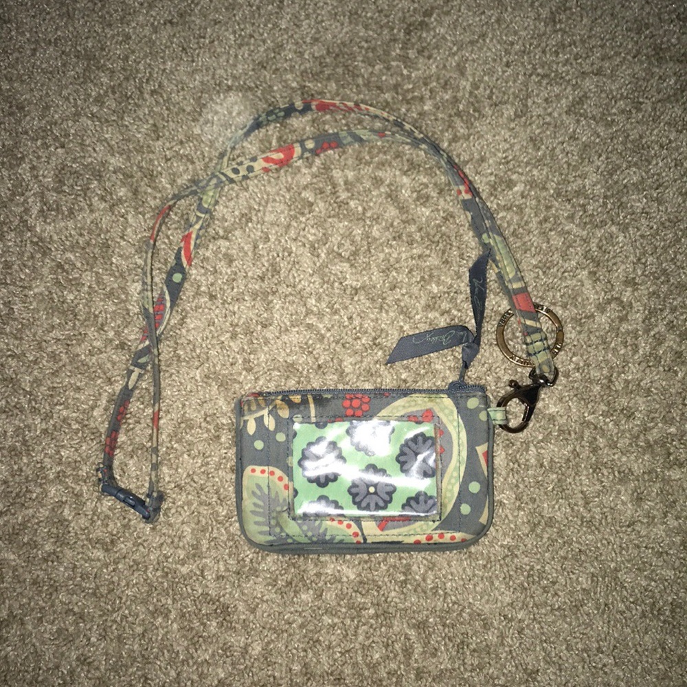 Vera Bradley lanyard and ID